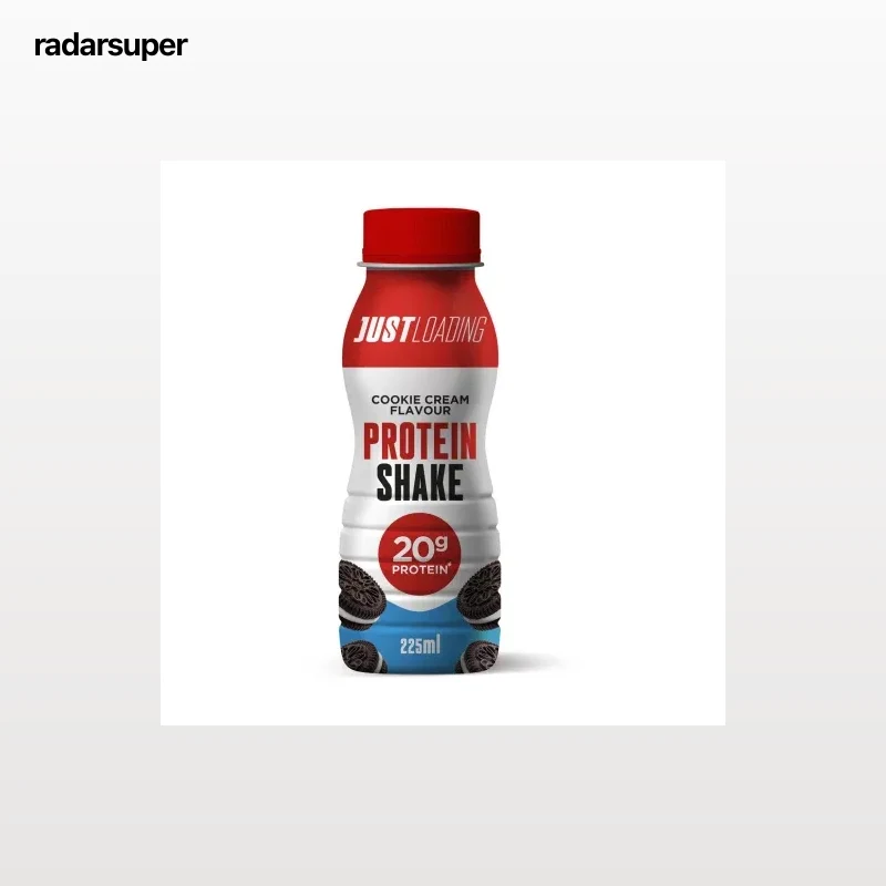Batido alto en proteínas sabor galleta Just Loading sin lactosa 225 ml.