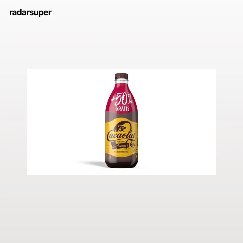 Batido de Cacao Cacaolat 0% - Botella 1,5L (+50% gratis)