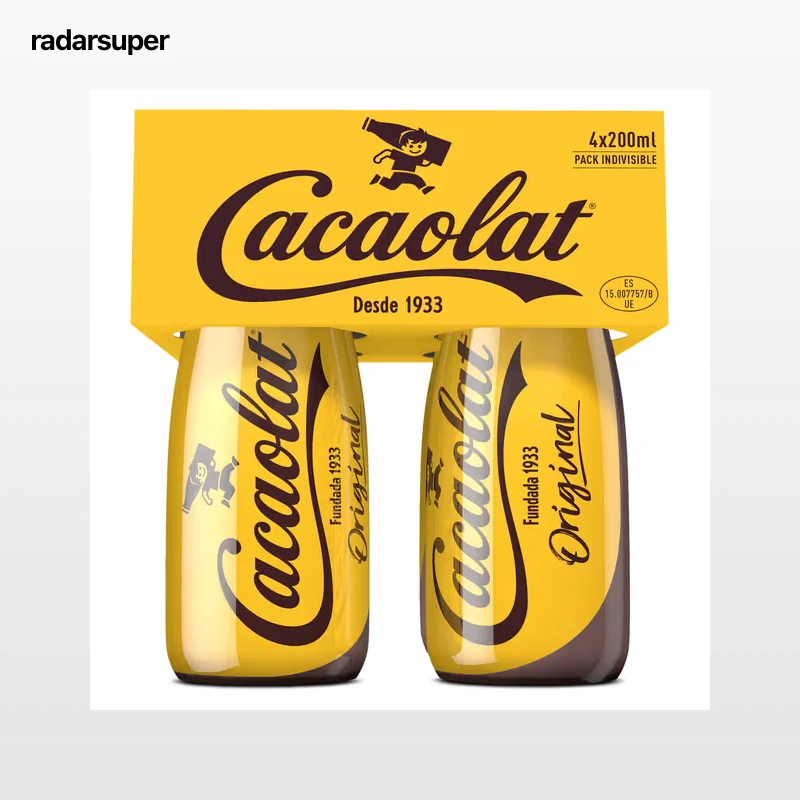 Batido de chocolate Cacaolat 4 x 200 ml