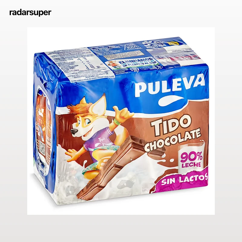 Batido de chocolate sin lactosa Puleva 6 x 200 ml