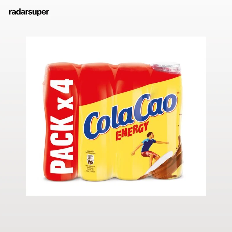 Batido ColaCao energy pack 4x188ml