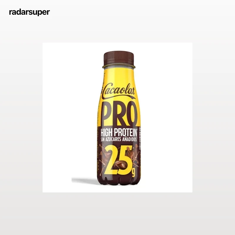 Batido de cacao proteínas Cacaolat sin gluten y sin lactosa botella 275 ml.