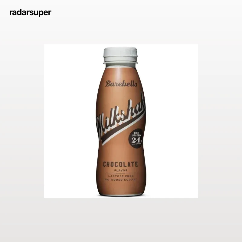 Batido de chocolate alto en proteínas Barebells sin lactosa 330 ml.