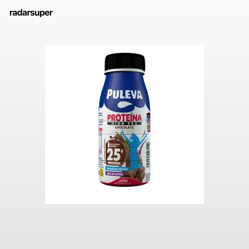 Batido de chocolate con proteína high pro Puleva botella 250 ml.