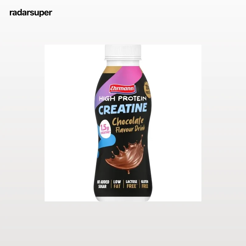 Batido de chocolate Ehrmann sin gluten y sin lactosa 330 ml.