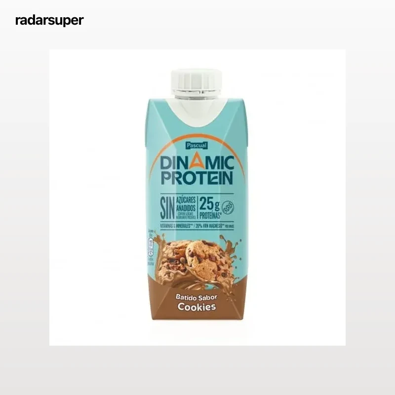 Batido de chocolate enriquecido con proteínas de la leche Life Cookies Dinamic 330 ml.