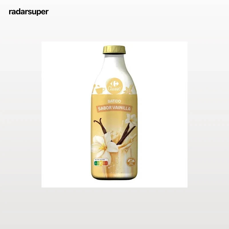 Batido de vainilla Carrefour Clasicc sin gluten 1 l.