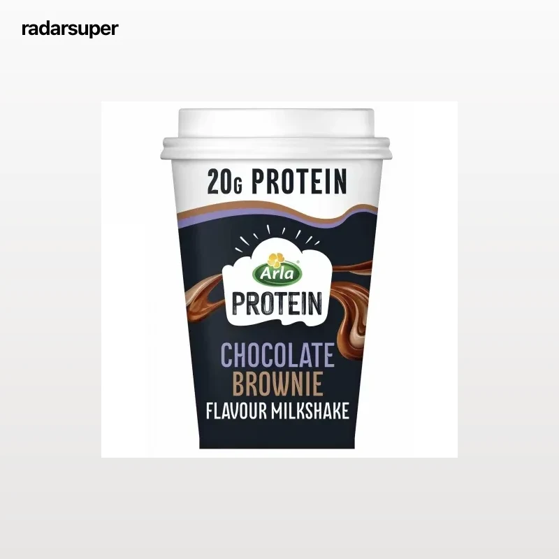 Batido proteico sabor chocolate brownie Arla Protein 200 ml.