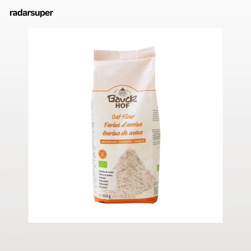 BAUCK HOF Harina de avena sin gluten bio 350 g.