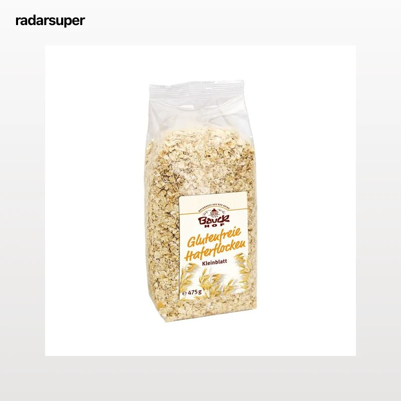 BAUCKHOF Copos de avena sin gluten BAUCKHOF 475 g.