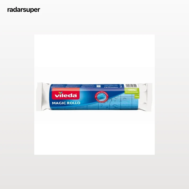Bayeta Esponja Ultra Absorbente Biodegradable 1,5 m VILEDA Magic Rollo