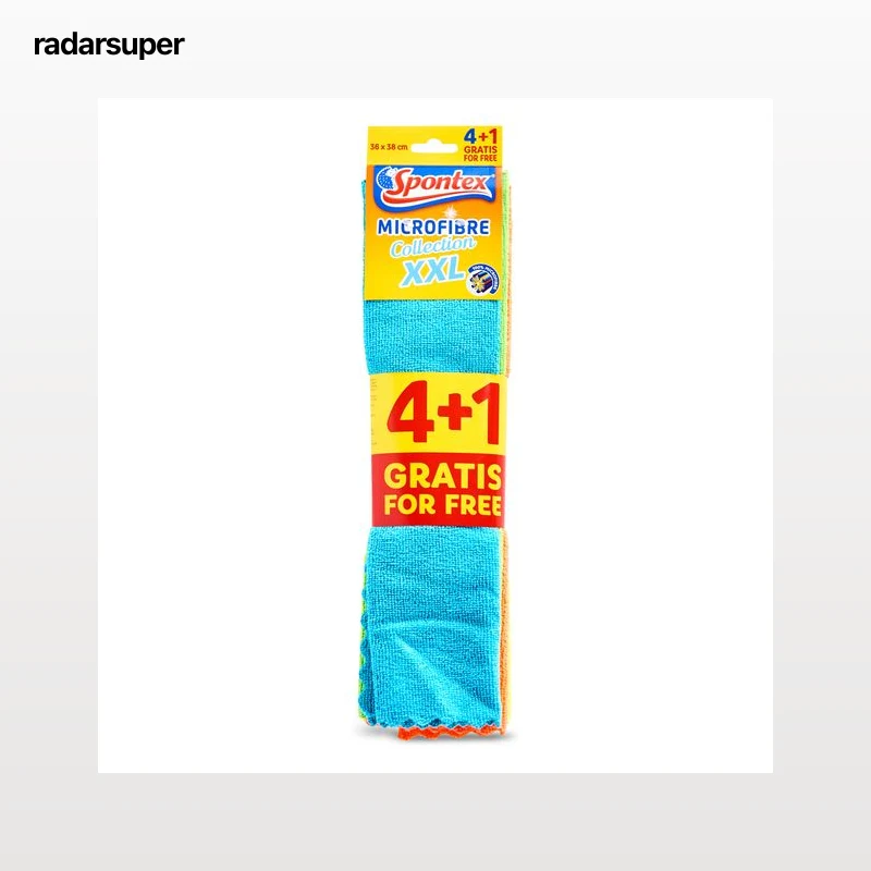 Bayeta microfibra Spontex 5 unidades