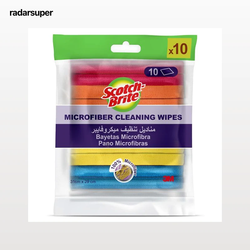 Bayeta de microfibra Scotch brite bolsa 10 unidades