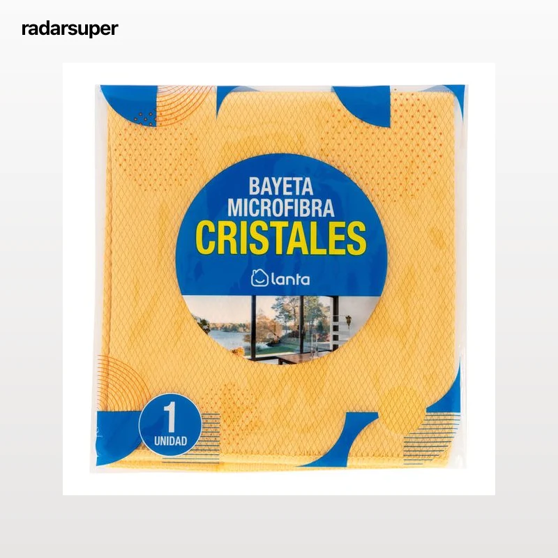 Bayeta microfibra Lanta cristales