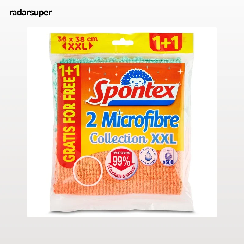 Bayeta microfibra XXL Spontex 2 unidades