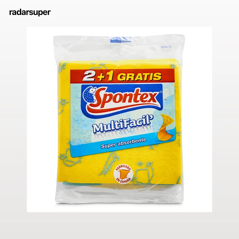 Bayeta multifácil super absorbente Spontex 3 unidades