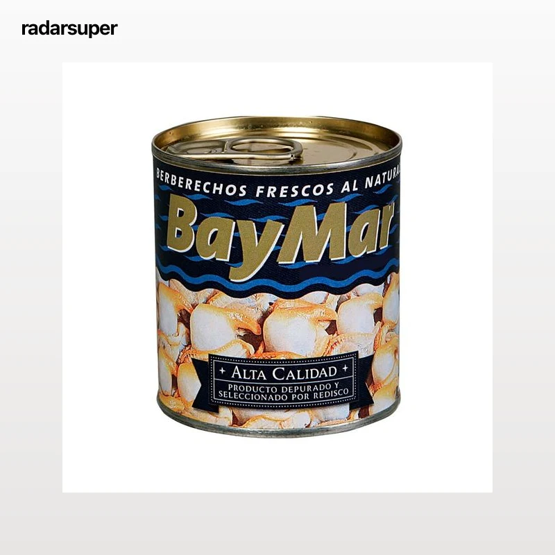 BAYMAR Berberechos frescos al natural 90 g.