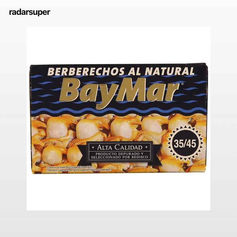 BAYMAR Berberechos al natural 35-45 pzs. 63 g.