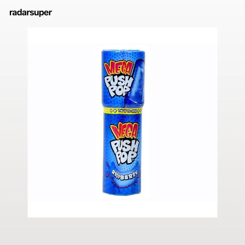 BAZOOKA Caramelo push pop mega 30 g.