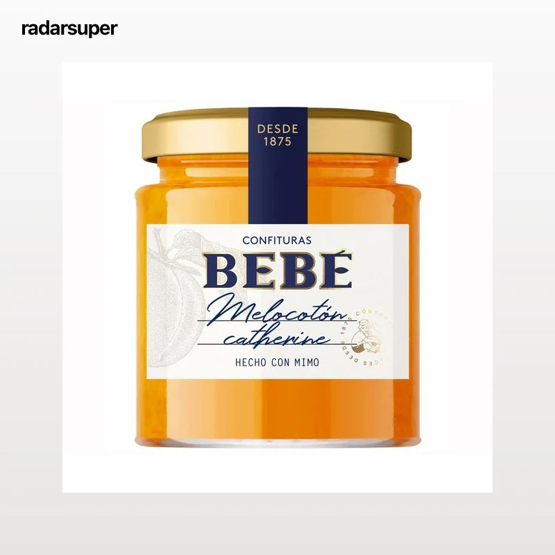 BEBE Confitura de melocotón 280 g.