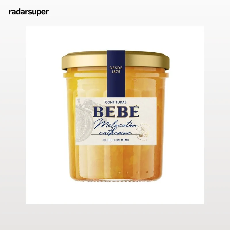 BEBÉ Confitura de melocotón 370 g.