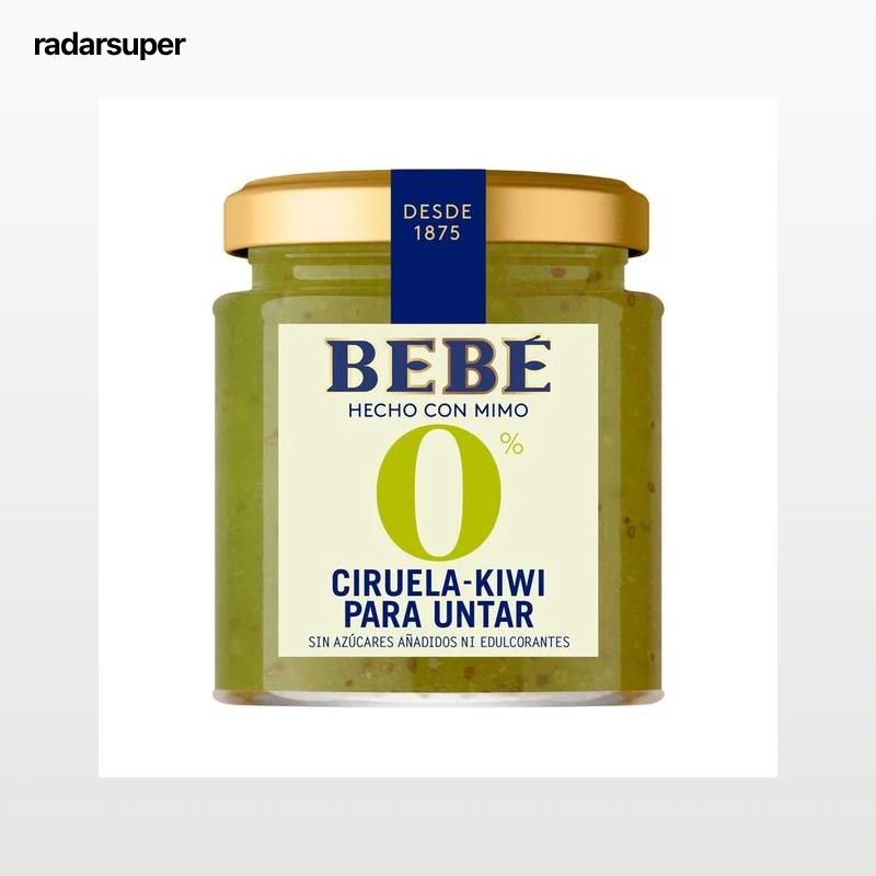 BEBE Untable 0% ciruela kiwi 230 g