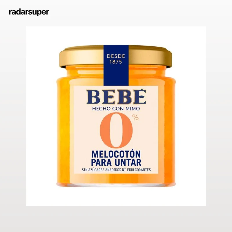 BEBE Untable 0% melocotón 230 g.