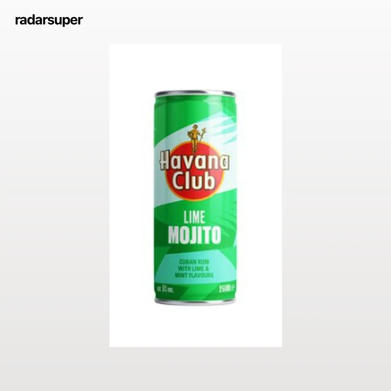 Bebida alcohólica con sabor mojito lime Havana Club 250ml