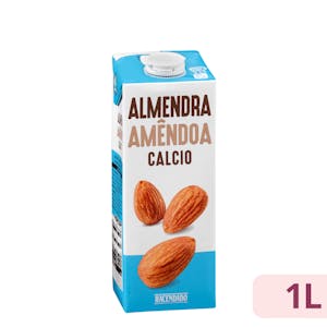 Bebida de almendras con calcio