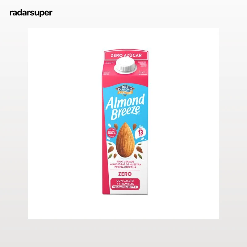 Bebida De Almendras UHT con calcio y vitaminas "Zero"