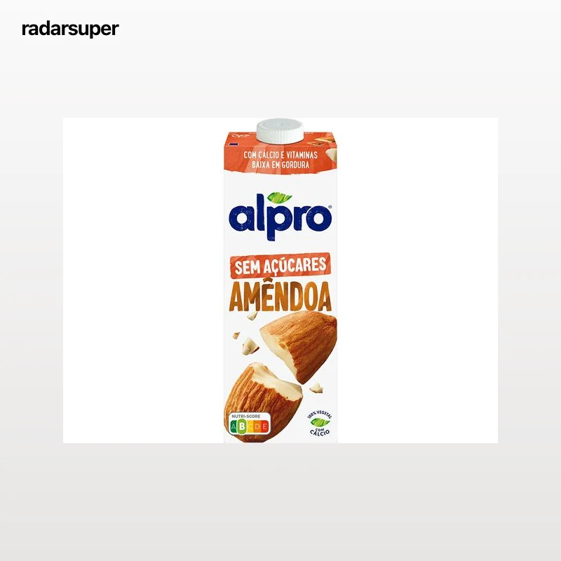 BEBIDA ALPRO DE AMÊNDOA SEM AÇÚCAR 1L