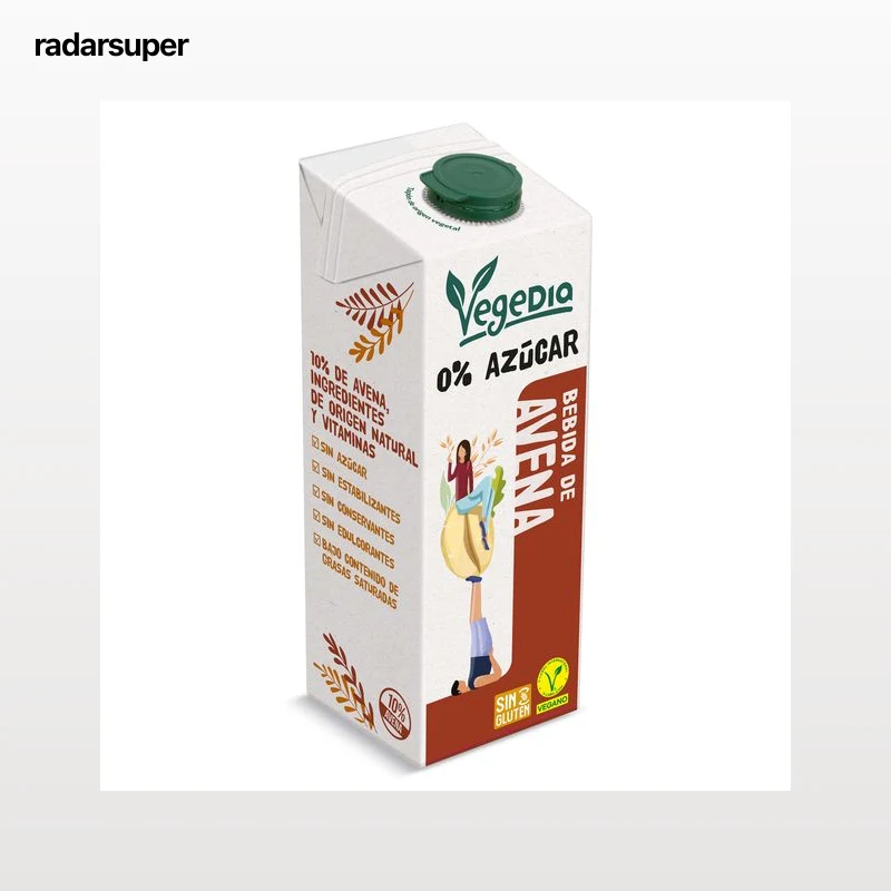 Bebida de avena 0% azúcares Dia Vegedia 1 L