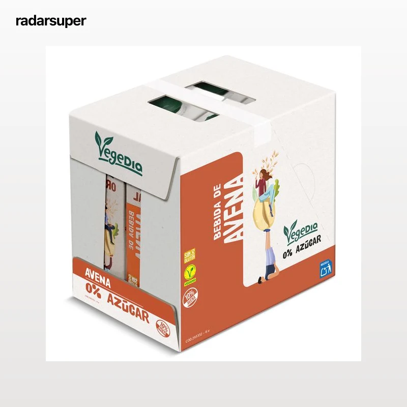 Bebida de avena 0% azúcares Dia Vegedia pack 6 x 1 L