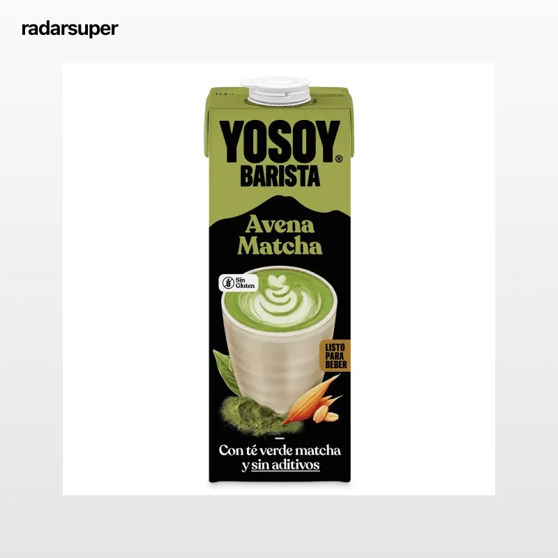 Bebida de avena barista matcha Yosoy 1 L