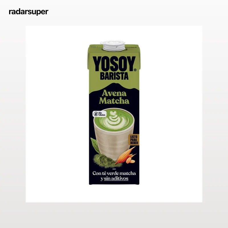 Bebida de avena barista matcha Yosoy 1l