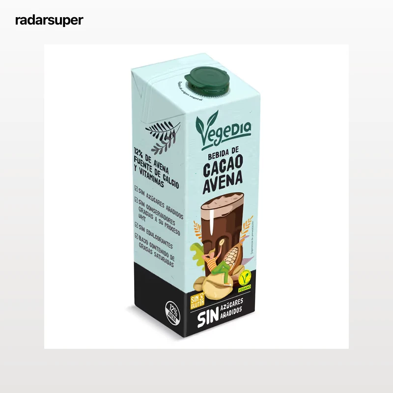 Bebida de avena con cacao Dia Vegedia 1 L