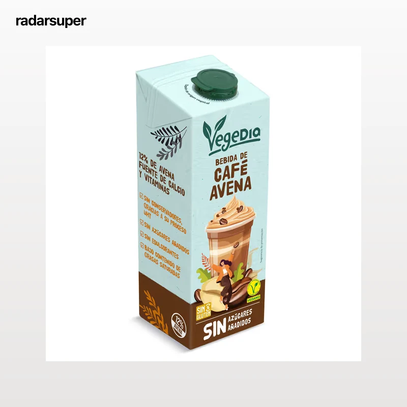 Bebida de avena con café Dia Vegedia 1 L