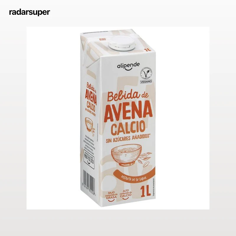 Bebida De Avena Calcio Alipende 1 litro