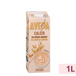 Bebida de avena con calcio sin azúcares añadidos