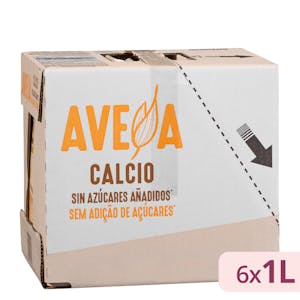 Bebida de avena con calcio sin azúcares añadidos