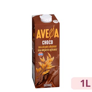 Bebida de avena con chocolate sin azúcares añadidos