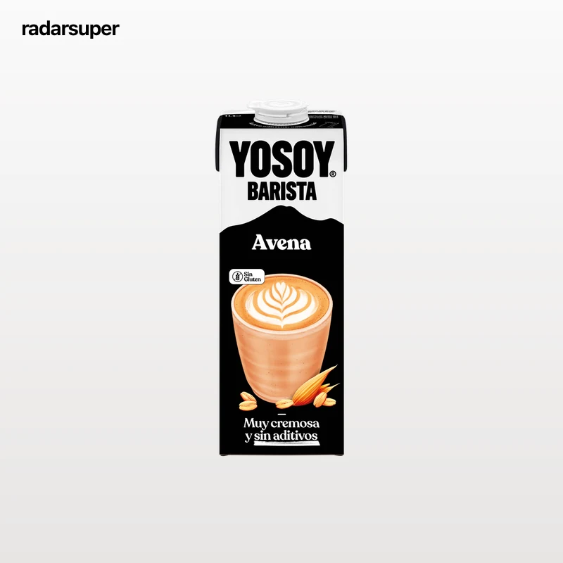 Bebida avena sin ázucar añadido YOSOY 1l barista