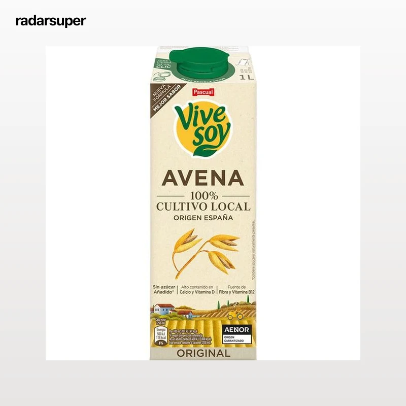 Bebida de avena Vivesoy 1l
