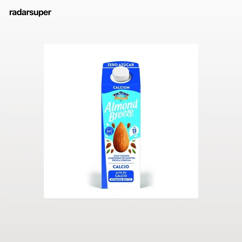 Bebida de almendra calcio zero azúcar Almond Breeze sin gluten y sin lactosa brik 1 l.