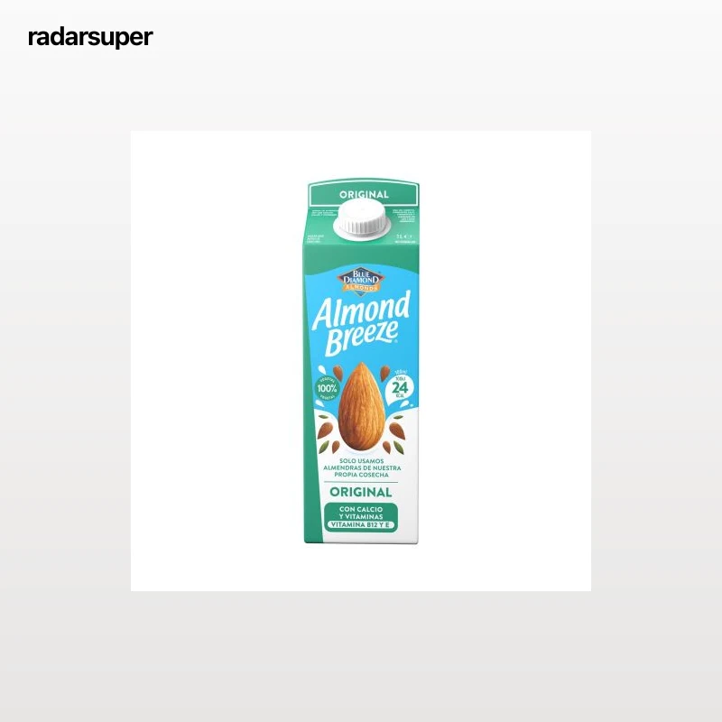 Bebida de almendras original Almond Breeze sin gluten sin lactosa brik 1 l.