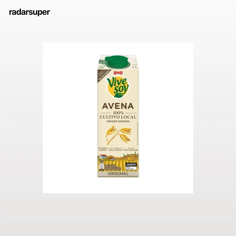 Bebida de avena original Vivesoy 1 l.