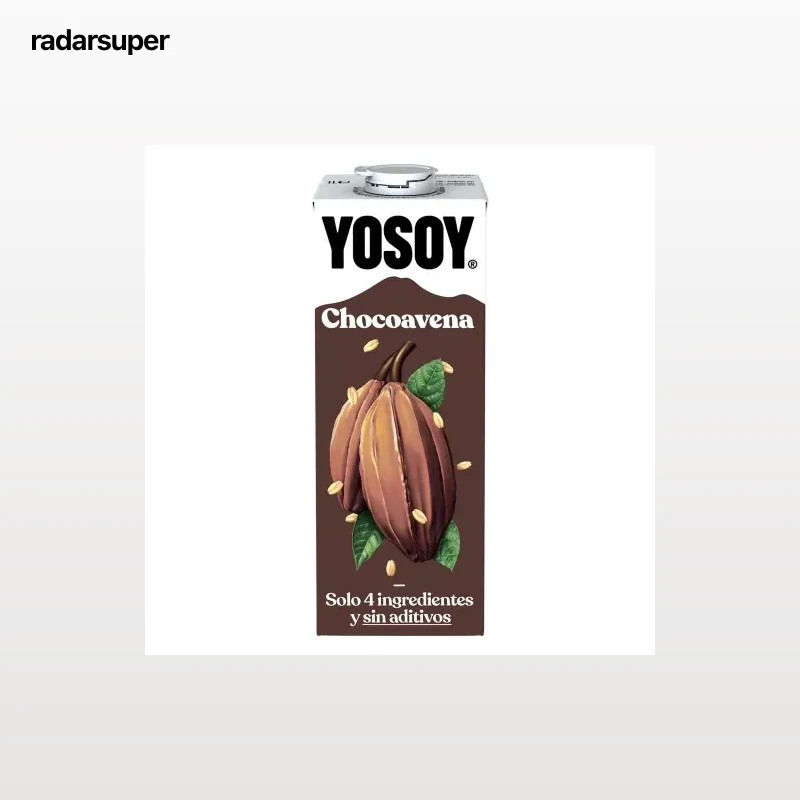 Bebida de avena y chocolate YoSoy brik 1 l.