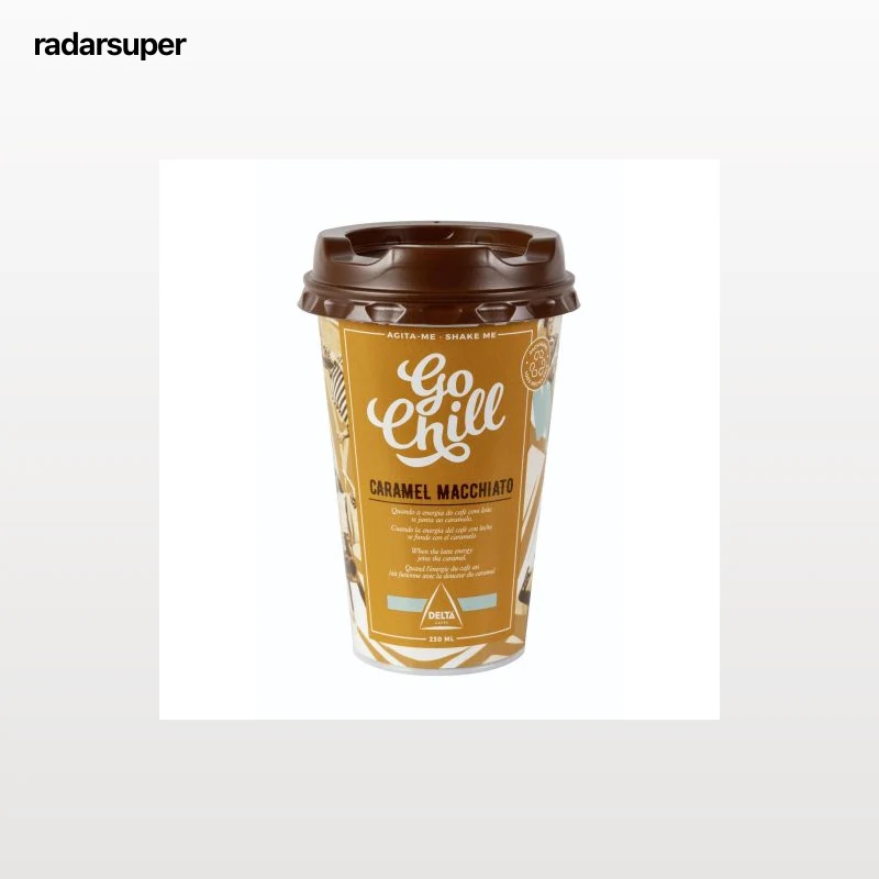 Bebida de café Caramel Macchiato Go Chill 230 ml.