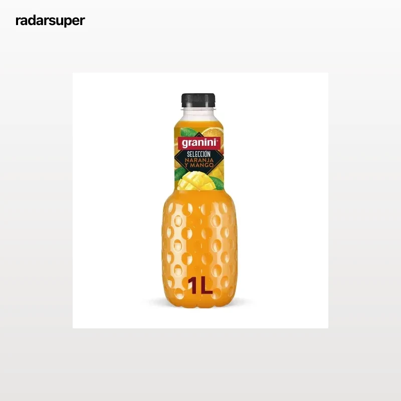 Bebida de fruta naranja y mango Granini Selección Mix botella 1 l.