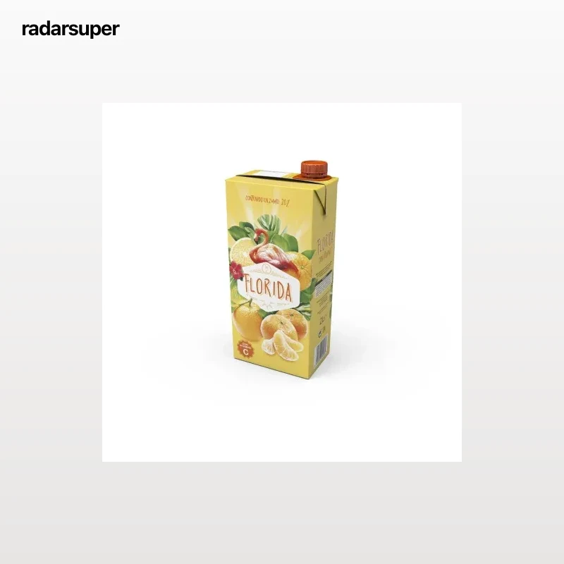 Bebida de frutas naranja y mandarina Florida Juver 2 l.